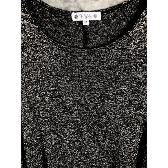 Ellie Wilde Dress  Woman’s Adult Size Medium Black/Gray - Picture 4 of 14